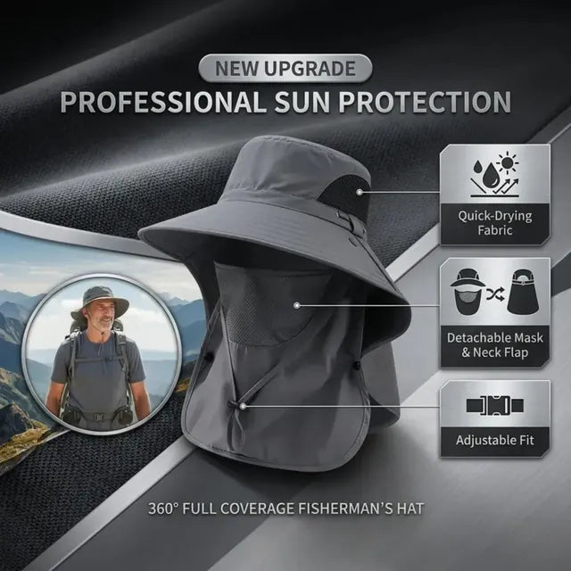 🔥 HOT DEAL Save Up To 50% Sun Protection Hat That Stops Sunburn Before It Starts🔥