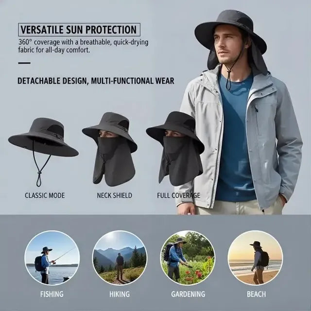 🔥 HOT DEAL Save Up To 50% Sun Protection Hat That Stops Sunburn Before It Starts🔥