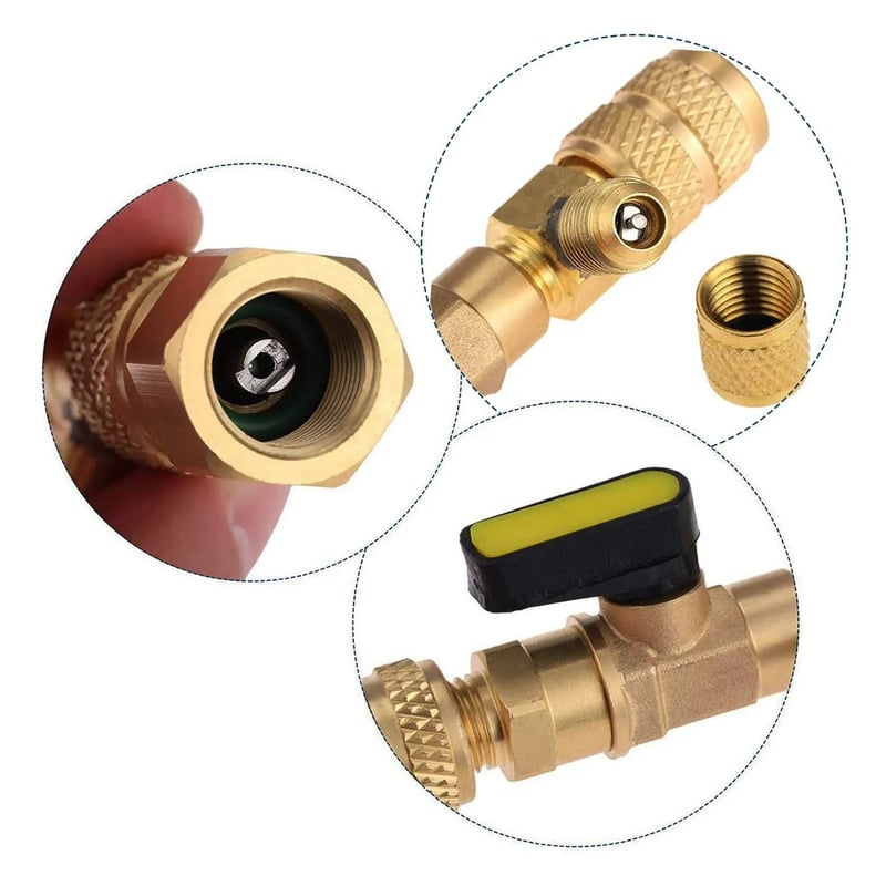 🧰Home & Auto AC Valve Core Remover Installer Tool