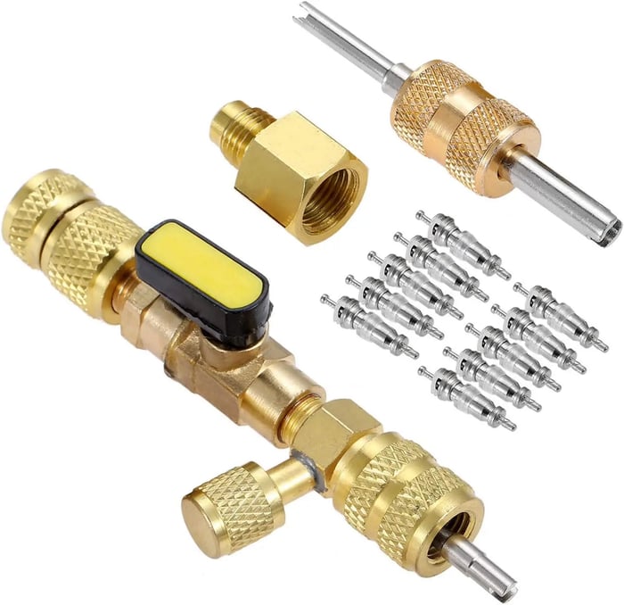 For home air conditioning with 10 PCS Valve Cores