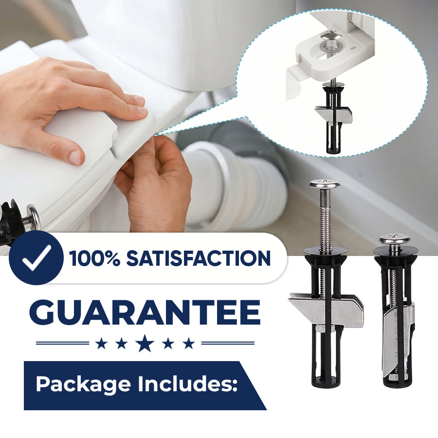 🔥Last Day 50% OFF🔥Heavy Duty Toilet Seat Fastener Bolt Kit (A Set of 2 Pcs)