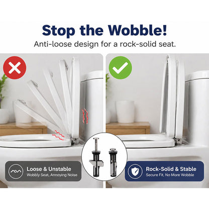 🔥Last Day 50% OFF🔥Heavy Duty Toilet Seat Fastener Bolt Kit (A Set of 2 Pcs)