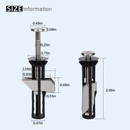 🔥Last Day 50% OFF🔥Heavy Duty Toilet Seat Fastener Bolt Kit (A Set of 2 Pcs)