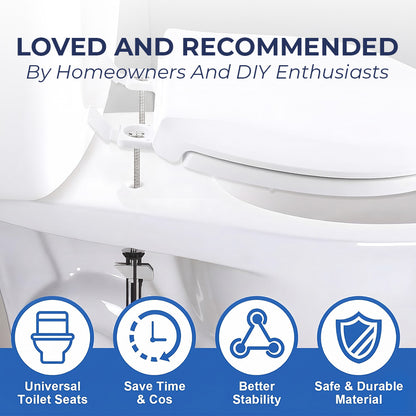 🔥Last Day 50% OFF🔥Heavy Duty Toilet Seat Fastener Bolt Kit (A Set of 2 Pcs)