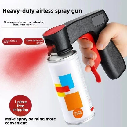 Portable assisted spray painting tool