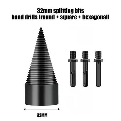 🔥 Hot Summer Sale 69% OFF🔥WOOD LOG SPLITTER FIREWOOD DRILL BIT