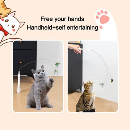 Interactive Butterfly Cat Teaser