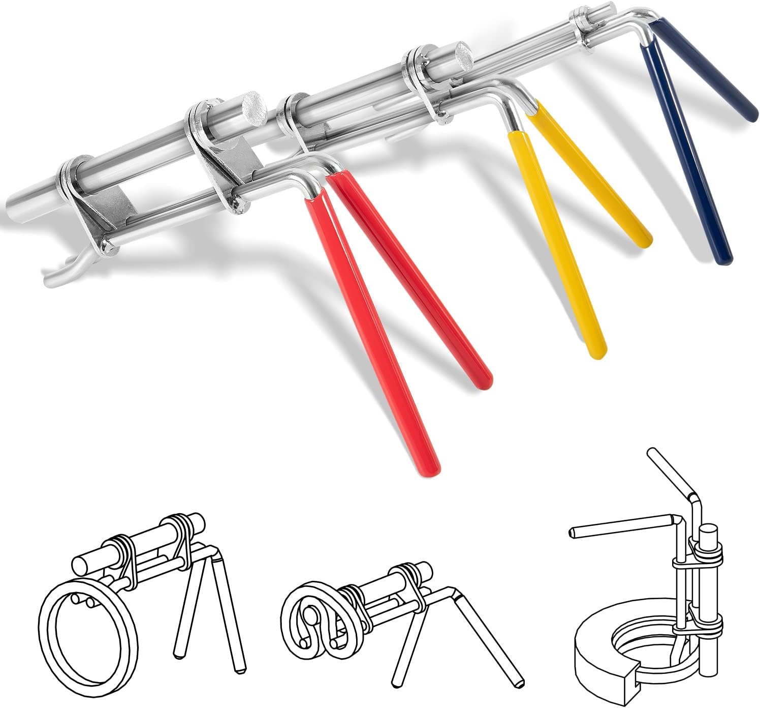 🛠️ 3-Pack Hydraulic Seal Installation Tool Kit