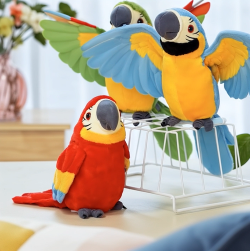 🟣🦜Picotoy- Lifelike Parrot Buddy