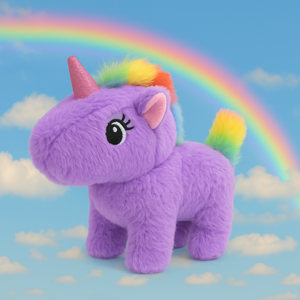 Purple unicorn