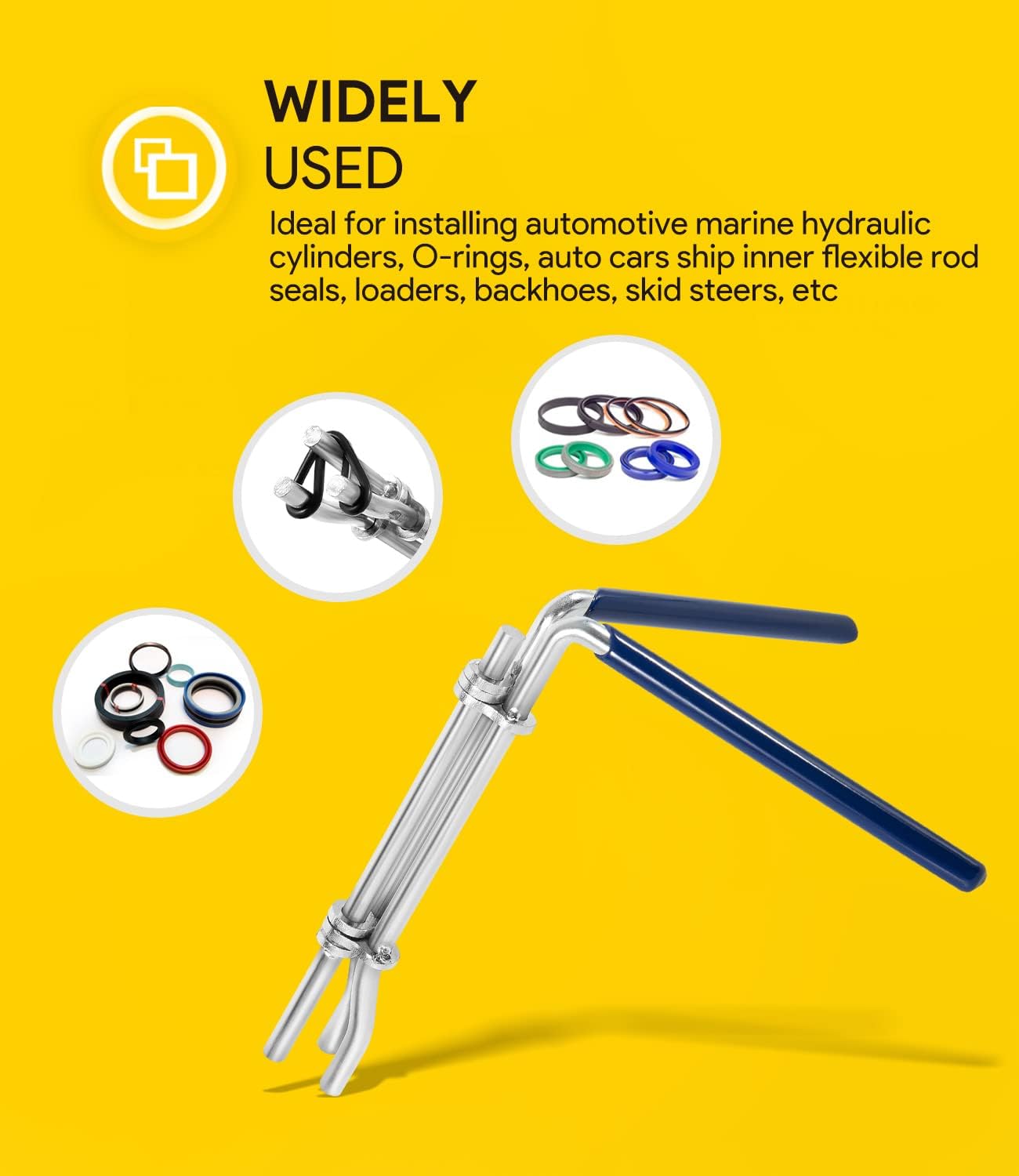 🛠️ 3-Pack Hydraulic Seal Installation Tool Kit